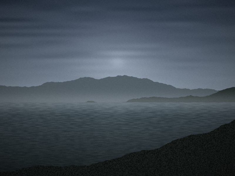 Käringön, before rain
